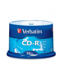 Verbatim CD-R (700MB) 52x (50pcs in Spindle) [Cake Box]